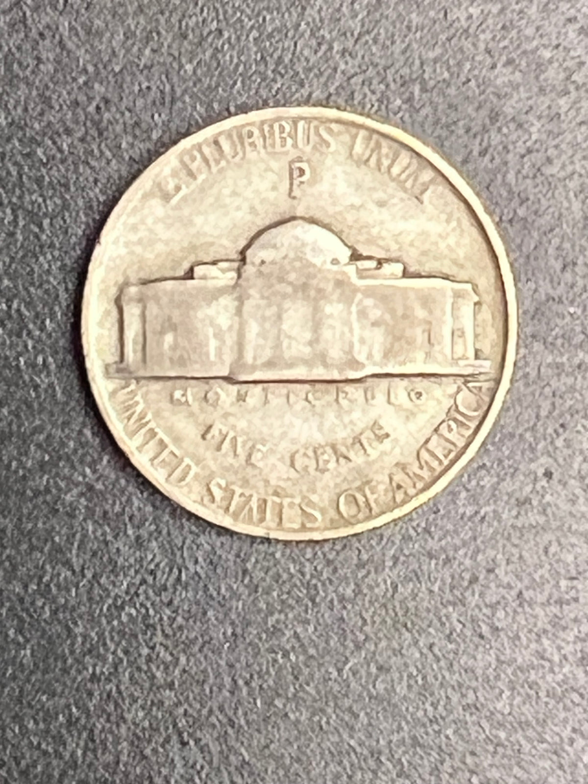 1942-P Wartime Silver Jefferson Nickel – Circulated
