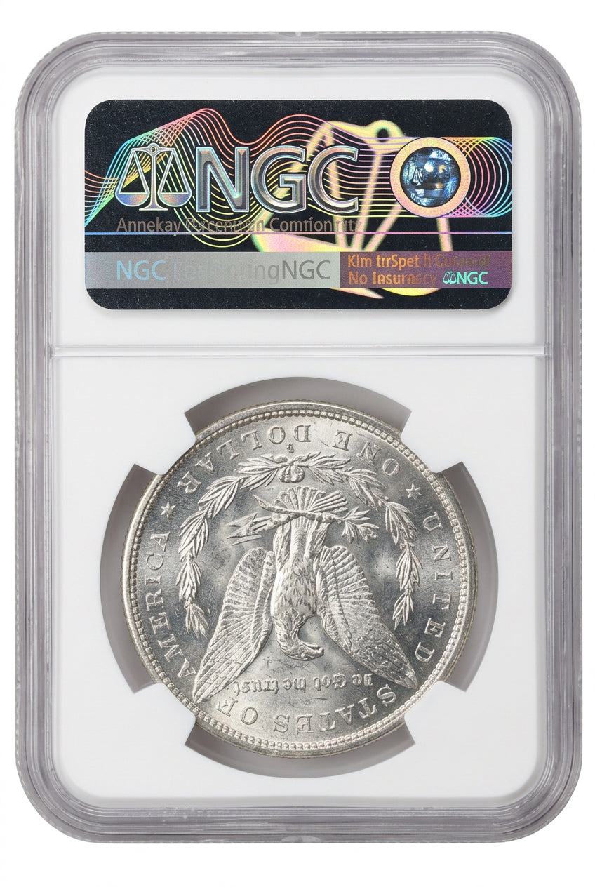 1879-S Morgan Silver Dollar $1 - NGC MS65 (Gem Uncirculated)