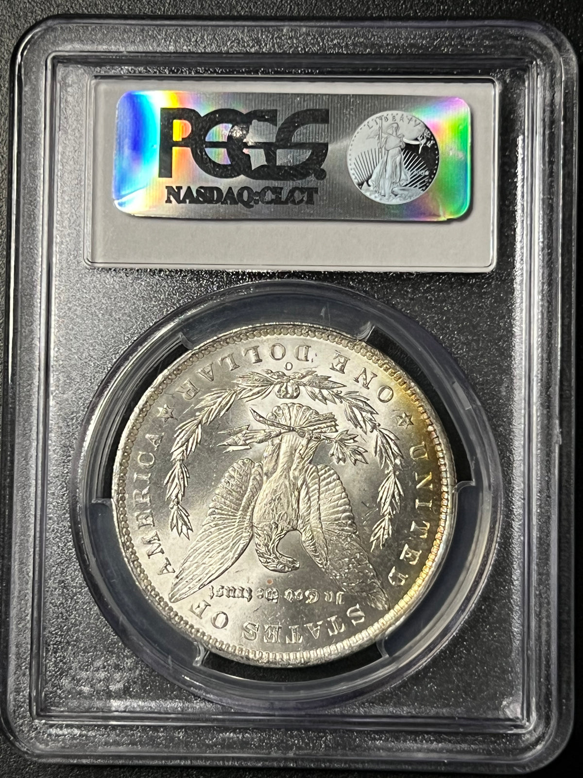 1885-O Morgan Silver Dollar — PCGS MS63
