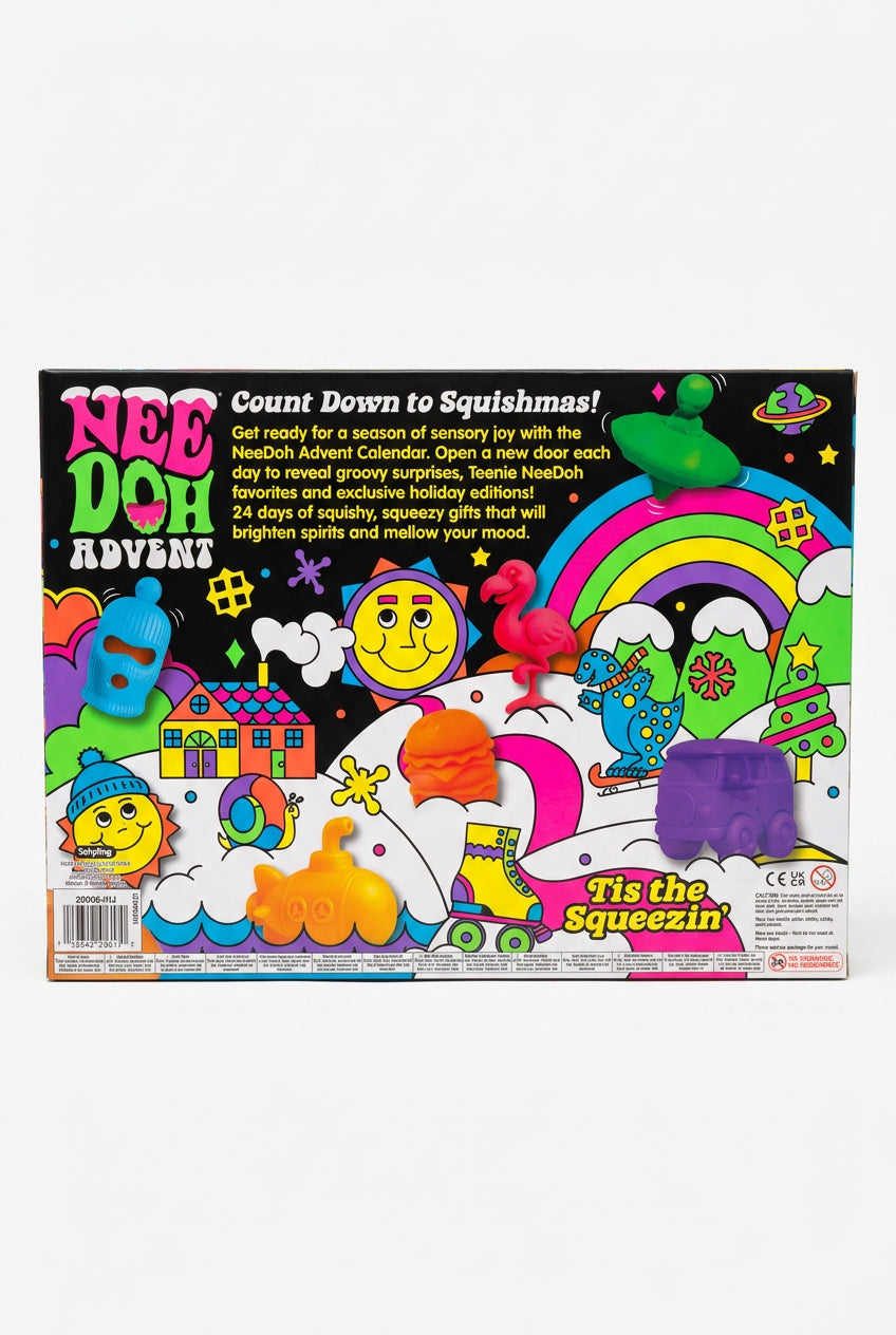 NeeDoh Advent Calendar – 24 Days of Squishy Surprises by Schylling