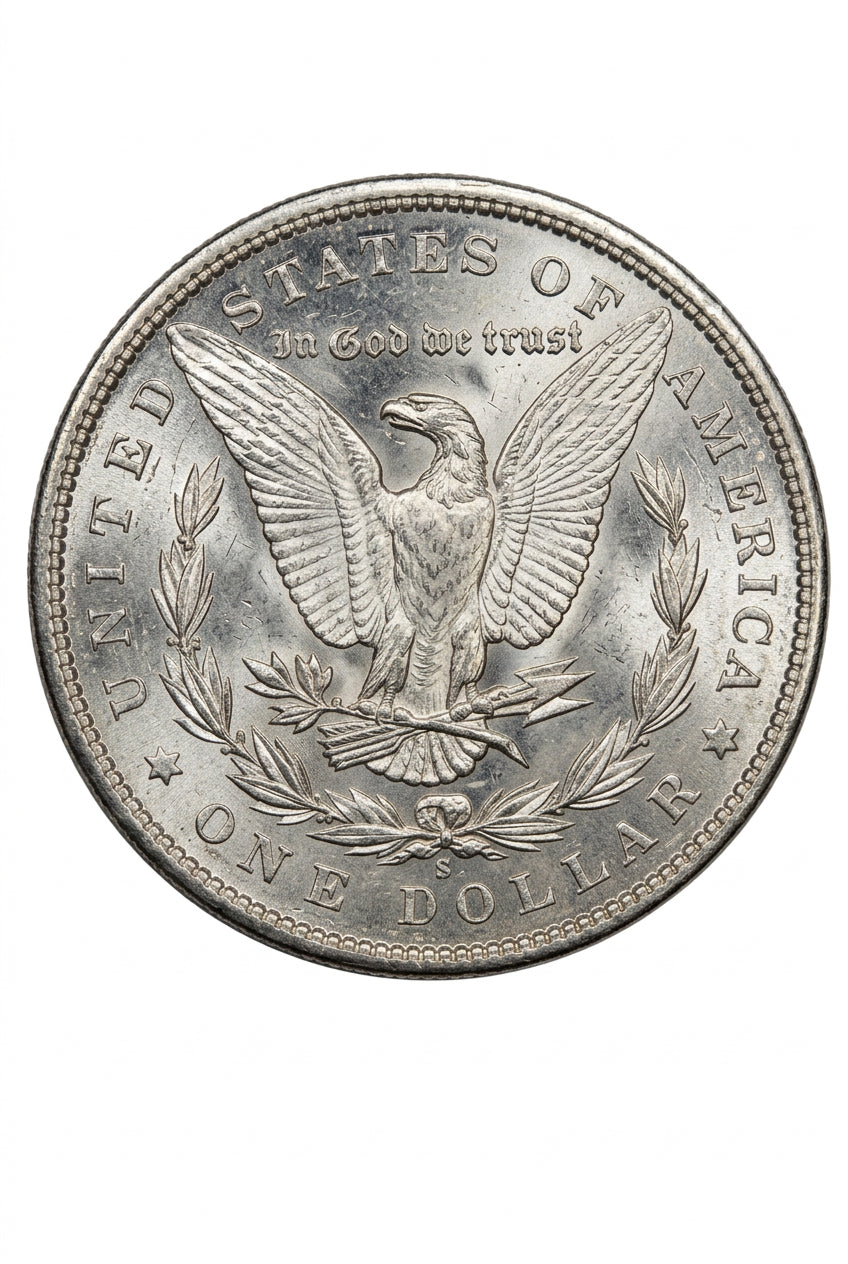 1881-S Morgan Silver Dollar - Brilliant Uncirculated (BU) - 90% Silver