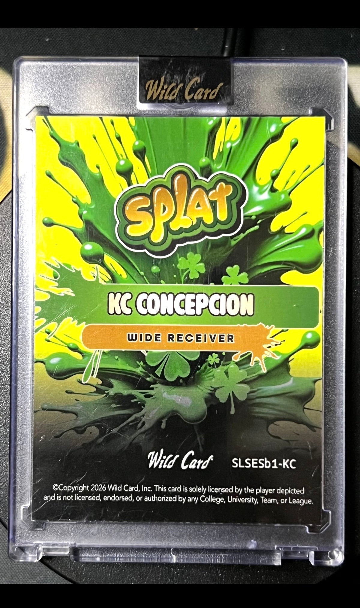 2026 Wild Card "Splat" – KC Concepcion (7/7)