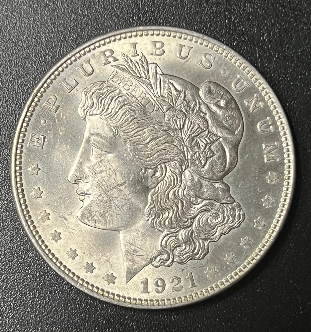 1921 Morgan Silver Dollar $1 – Philadelphia Mint