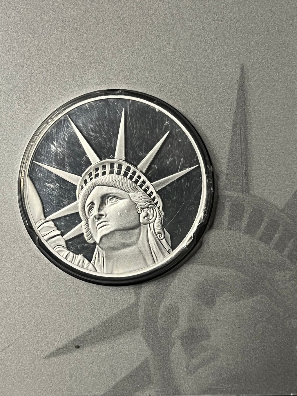2022 Solomon Islands 1.5 oz Silver Liberty Proof — PAMP Suisse (Assayed in Presentation Card)