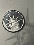 2022 Solomon Islands 1.5 oz Silver Liberty Proof — PAMP Suisse (Assayed in Presentation Card)