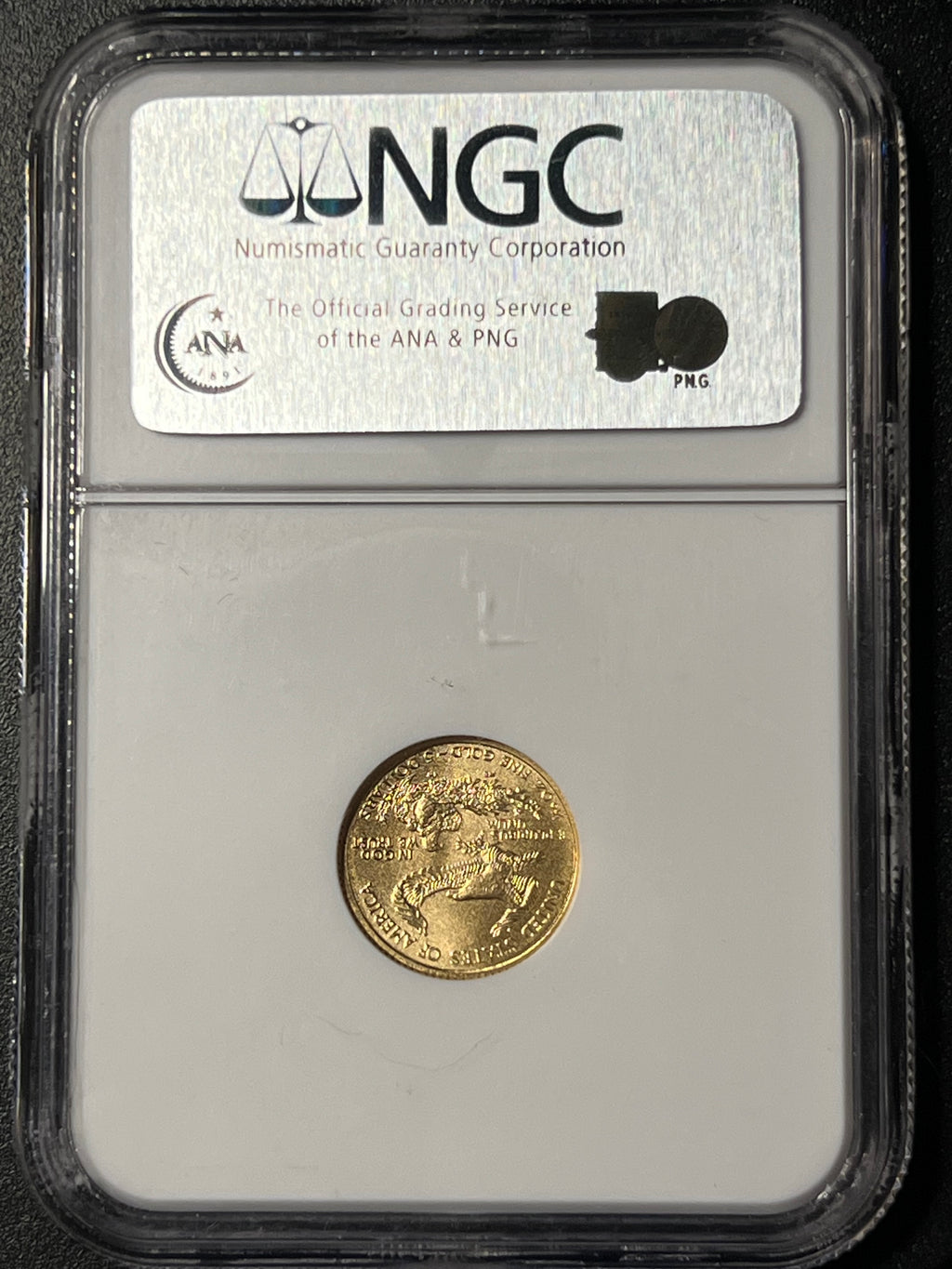 2004 $5 American Gold Eagle — NGC MS70 (Certified Slab)