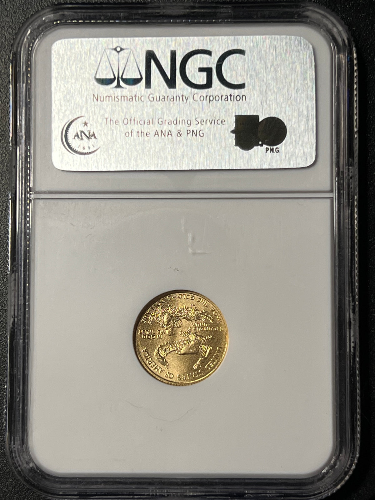 2004 $5 American Gold Eagle — NGC MS70 (Certified Slab)