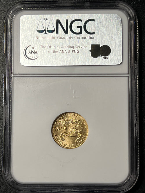 2004 $5 American Gold Eagle — NGC MS70 (Certified Slab)