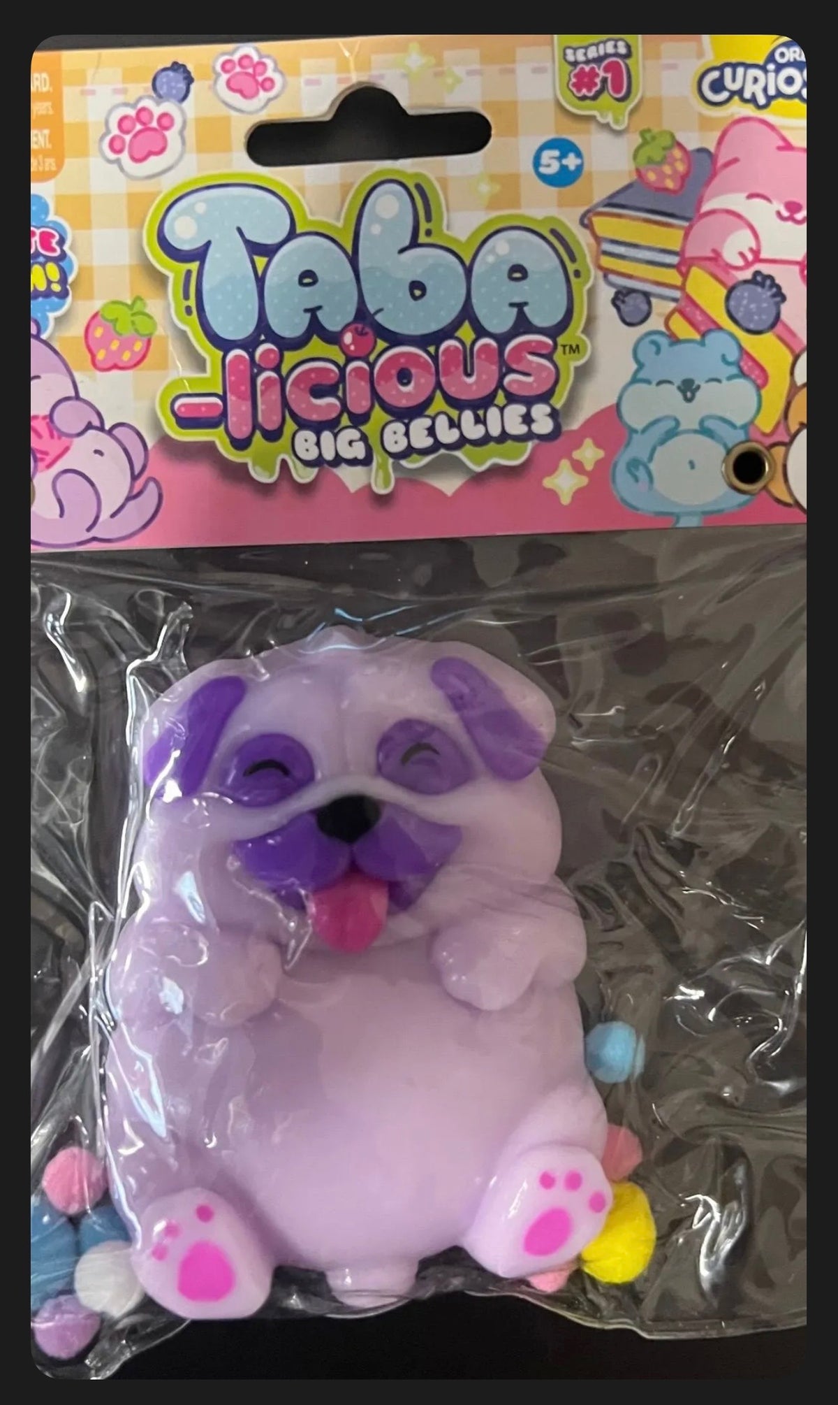 ORB Curiosities Taba-licious Big Bellies Series 1 — Purple Pug