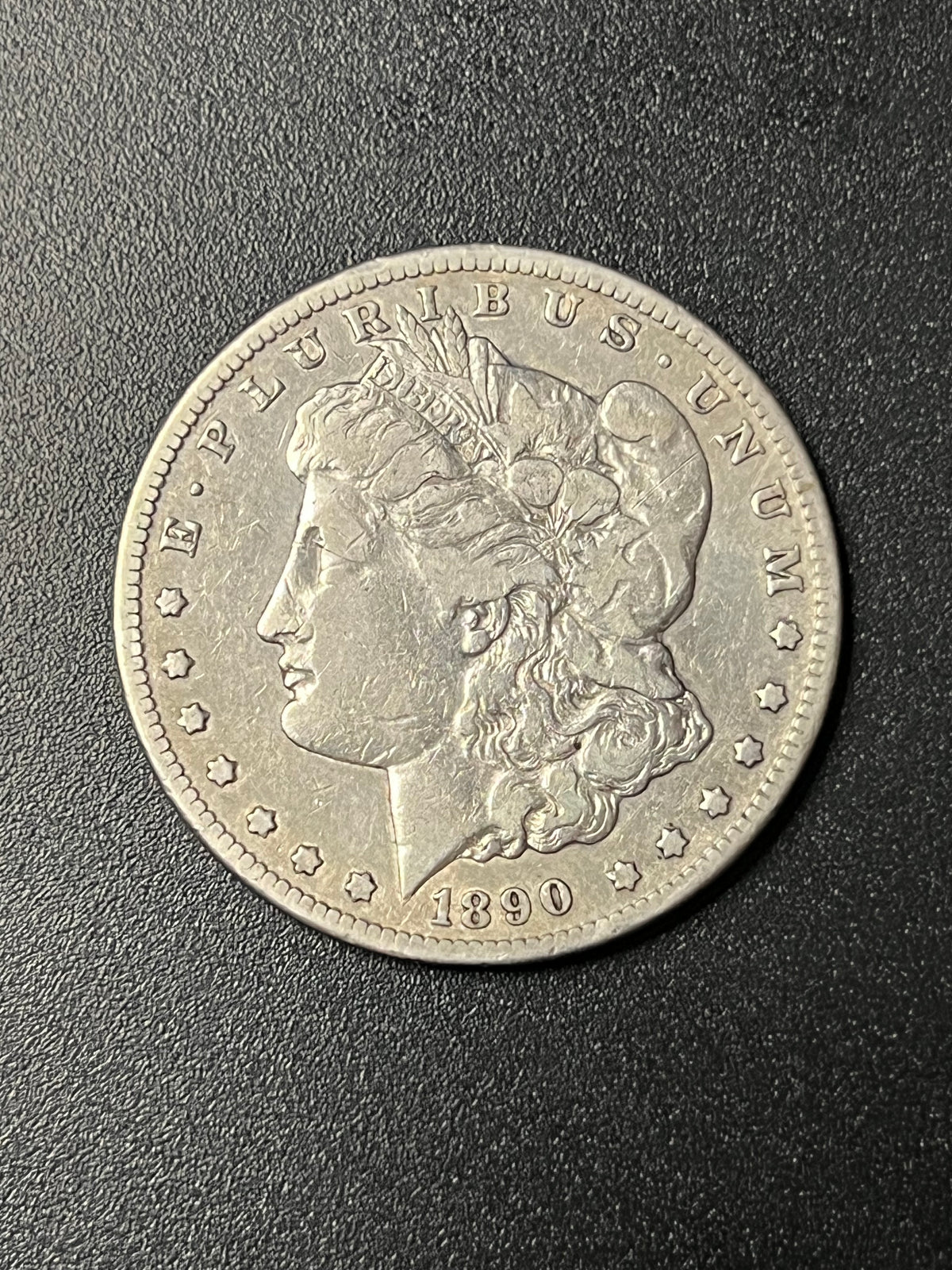 1890-CC Carson City Morgan Silver Dollar