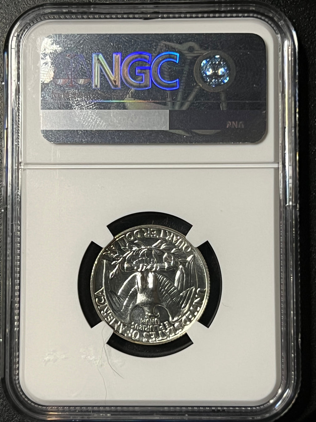 1960 Washington Quarter – NGC PF 67
