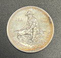 1982 Engelhard "The American Prospector" 1 Troy Oz .999+ Fine Silver Round (E-Logo Back)