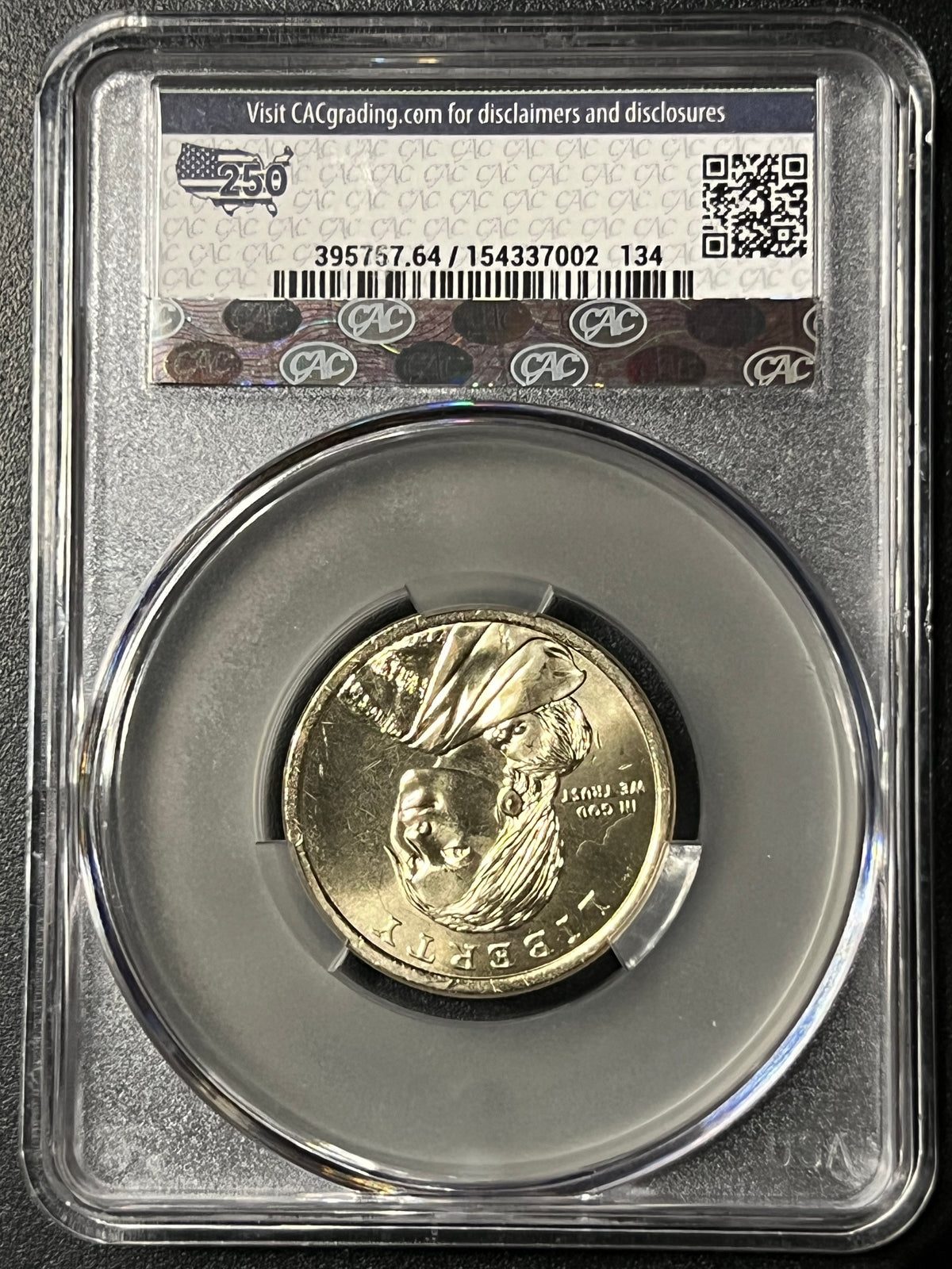2026-P Native American Dollar – CAC MS64 "Oneida Allies at Valley Forge" (Special Label)