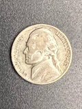 1942-P Wartime Silver Jefferson Nickel – Circulated