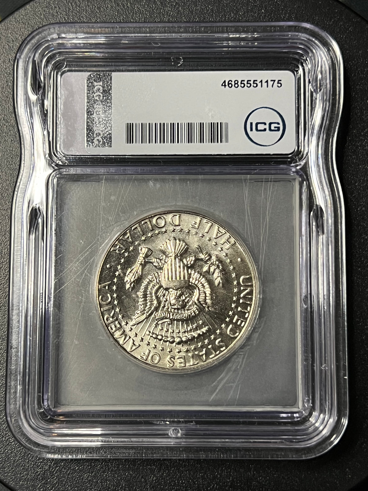 1987-D Kennedy Half Dollar – ICG MS67