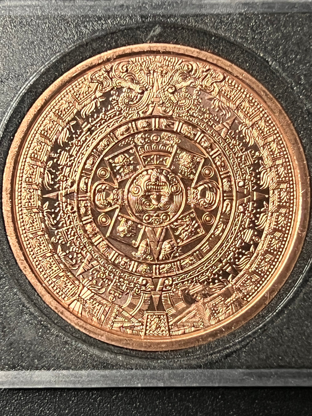 Aztec Calendar – 1 Ounce .999 Fine Copper Round