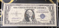 Vintage $1 Silver Certificate Star Note - Random Year Collectible Currency