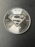 2016 Canada 1 oz Silver "Superman Logo" Bullion Coin – Royal Canadian Mint (.9999 Fine)