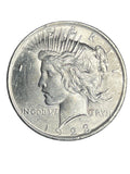 1923 Peace Silver Dollar - Brilliant Uncirculated (BU) - 90% Silver (Philadelphia)