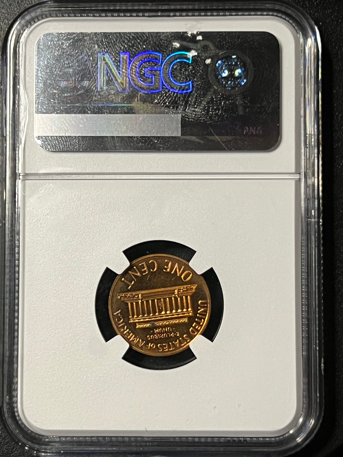 Lincoln Memorial Cent – NGC Gem Proof ("Don't Tread On Me" Gadsden Label)