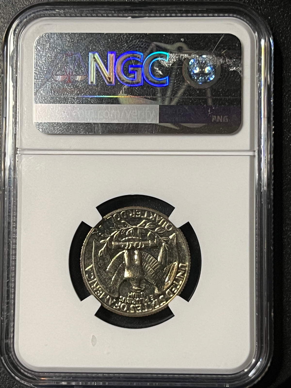 Washington Quarter – NGC Gem Proof ("Don't Tread On Me" Gadsden Label)