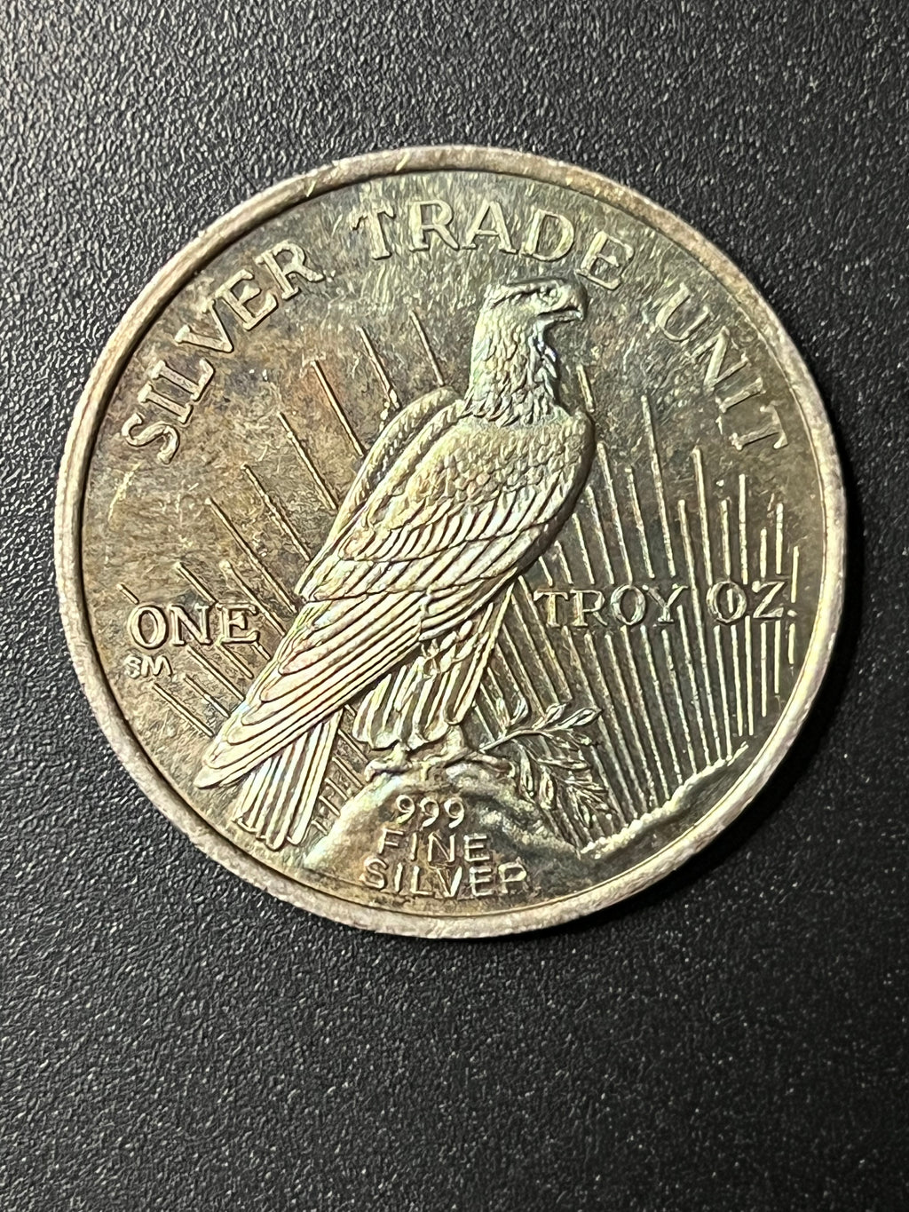 1986 Peace-Style Silver Trade Unit – One Troy Ounce .999 Fine Silver