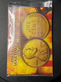 1943 24KT Gold-Plated Wartime Steel Wheat Cent