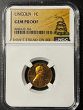 Lincoln Memorial Cent – NGC Gem Proof ("Don't Tread On Me" Gadsden Label)