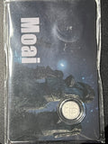2026 Republic of Liberia 12 Dollars "Moai" 1/1000 oz Platinum Coin — Carded Prooflike Issue