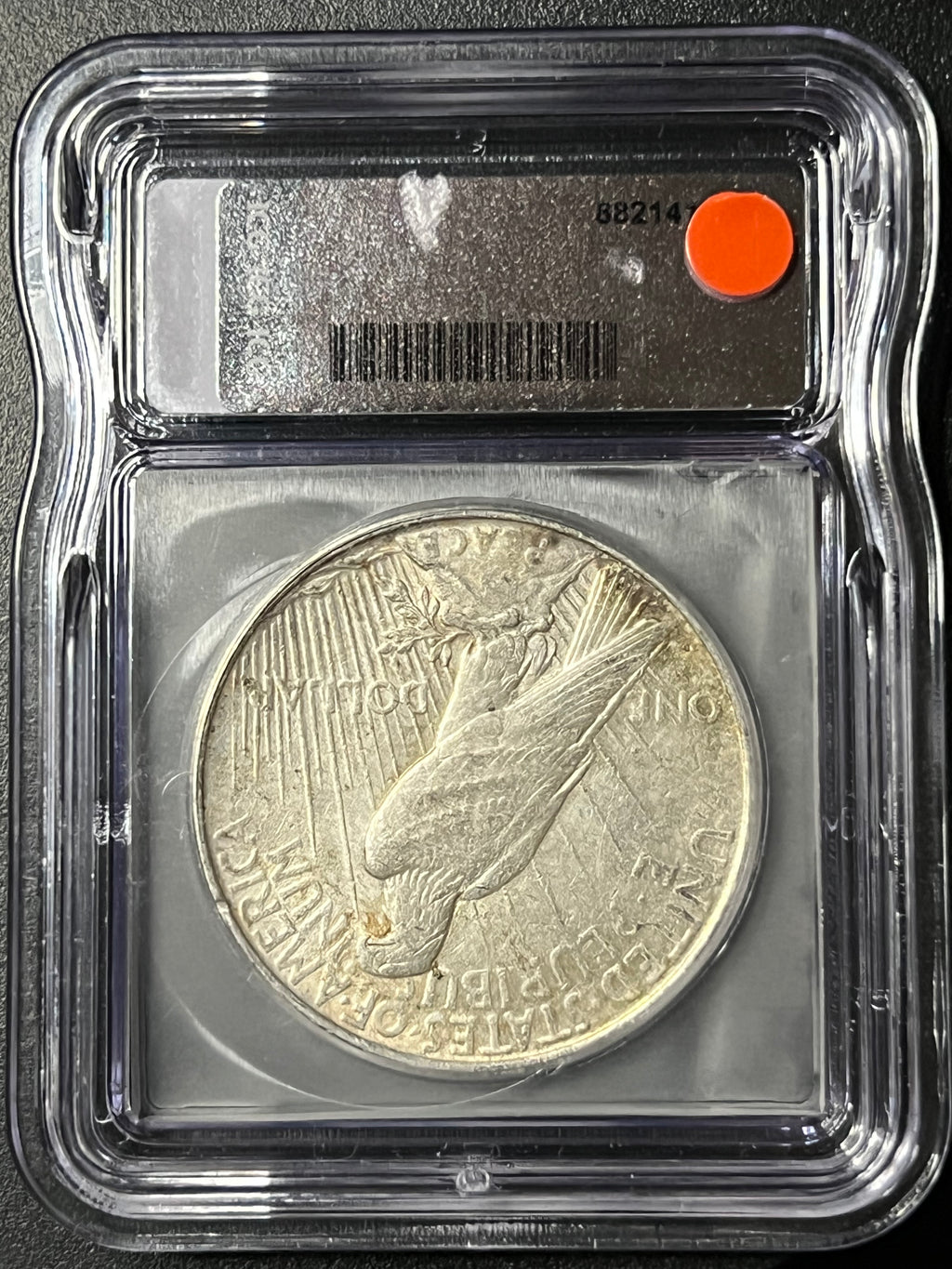 1923-D Peace Silver Dollar – ICG Genuine (Denver Mint Issue)
