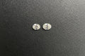 0.19 Carat Total Weight Natural Diamond Pair