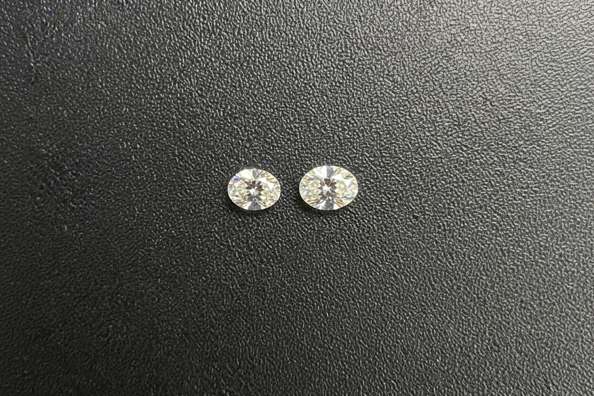0.19 Carat Total Weight Natural Diamond Pair