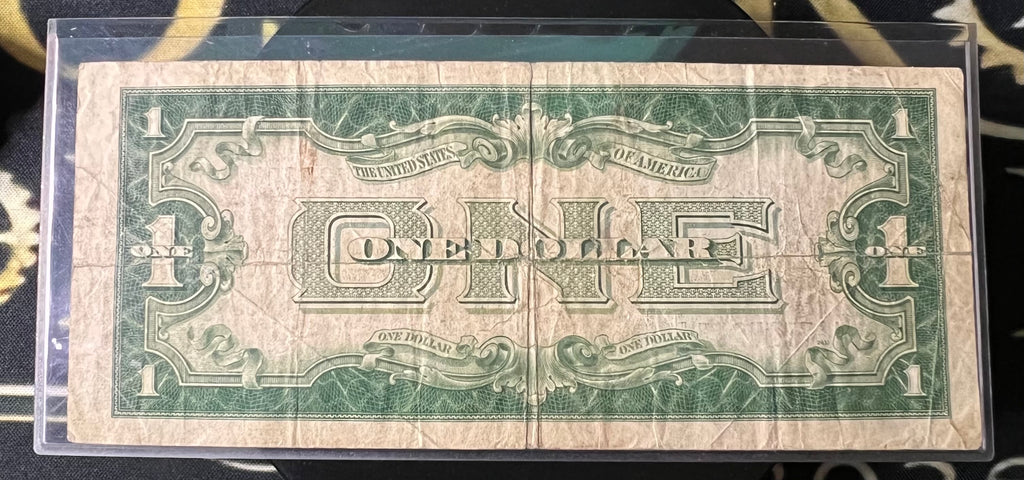 Series 1928D $1 Silver Certificate - "Funny Back" Large "ONE" Note