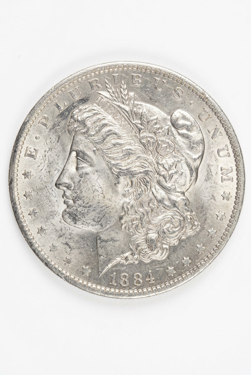 1884-O Morgan Silver Dollar - Brilliant Uncirculated (BU) - 90% Silver