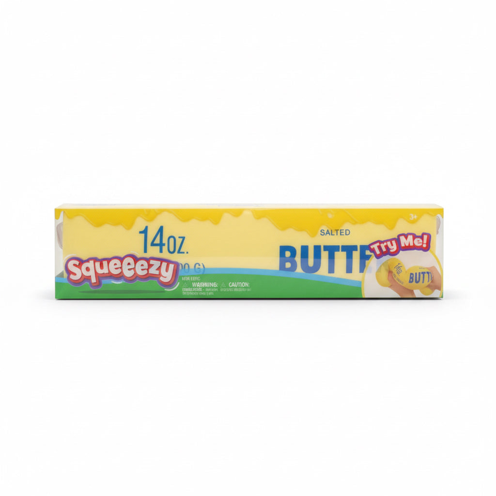 Squeeezy Salted Butter (Novelty Fidget / Stress Toy)