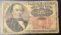 Fifth Issue 25-Cent Fractional Currency Note - Robert J. Walker