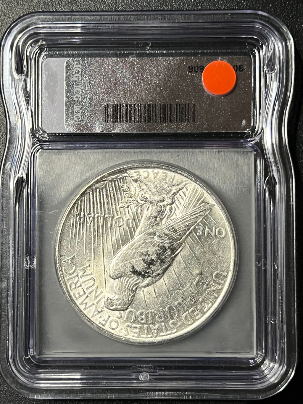 1922 Peace Silver Dollar – ICG Genuine Slab