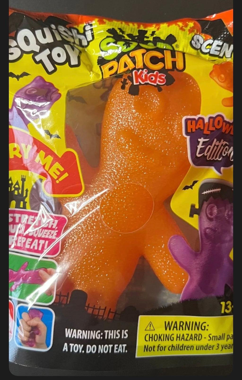 Sour Patch Kids Halloween Edition Scented Squishy Toy (Orange)