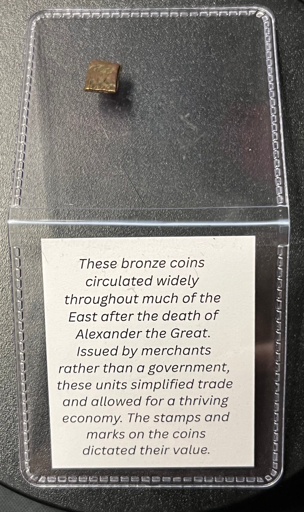 Ancient India Mauryan Empire Bronze Karshapana (322–184 BC)