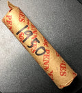 Vintage 1950s Lincoln Wheat Cent Roll (Hand-Wrapped Circulated Roll)