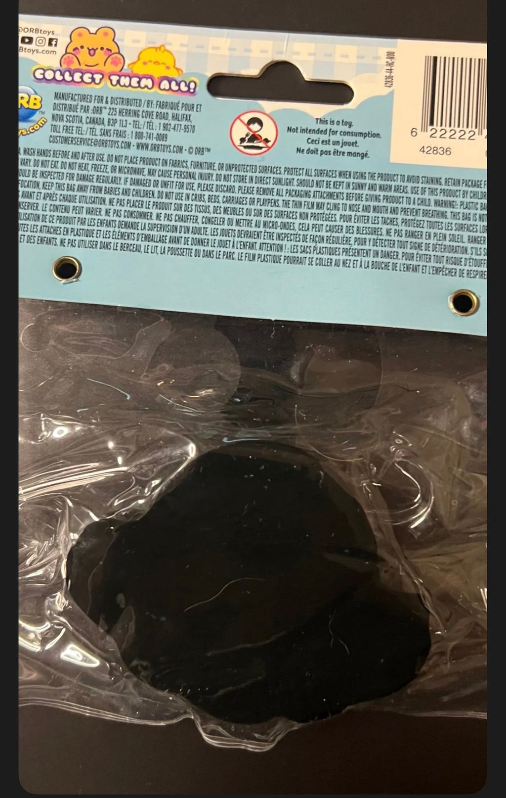 ORB Curiosities Taba-licious Holographic Series 2 — Alien UFO (Black)