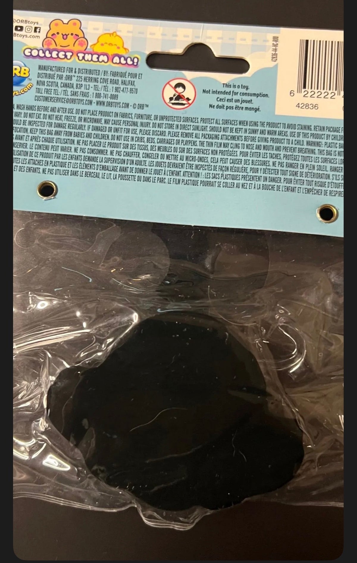 ORB Curiosities Taba-licious Holographic Series 2 — Alien UFO (Black)