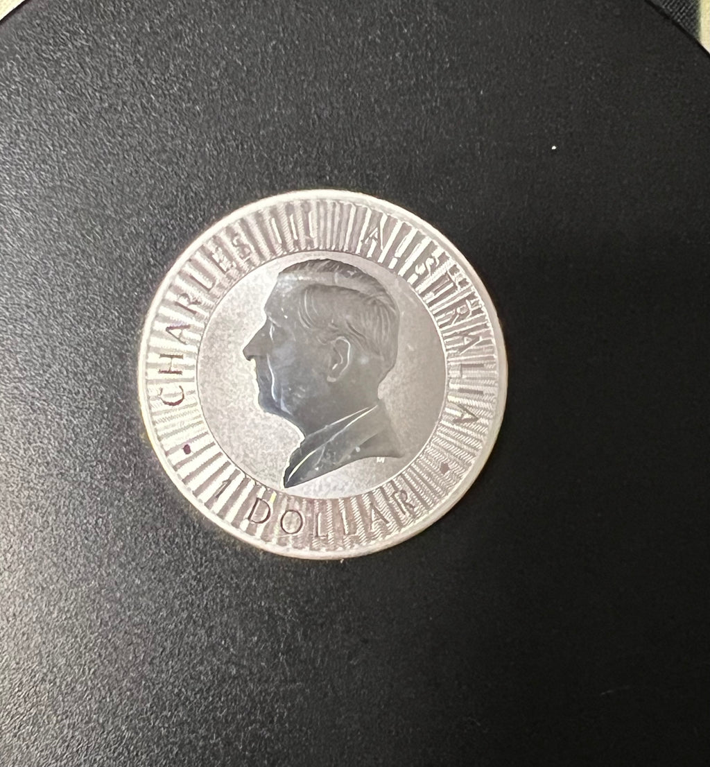 2026 Australia 1 oz .9999 Fine Silver Kangaroo Coin (King Charles III Effigy)