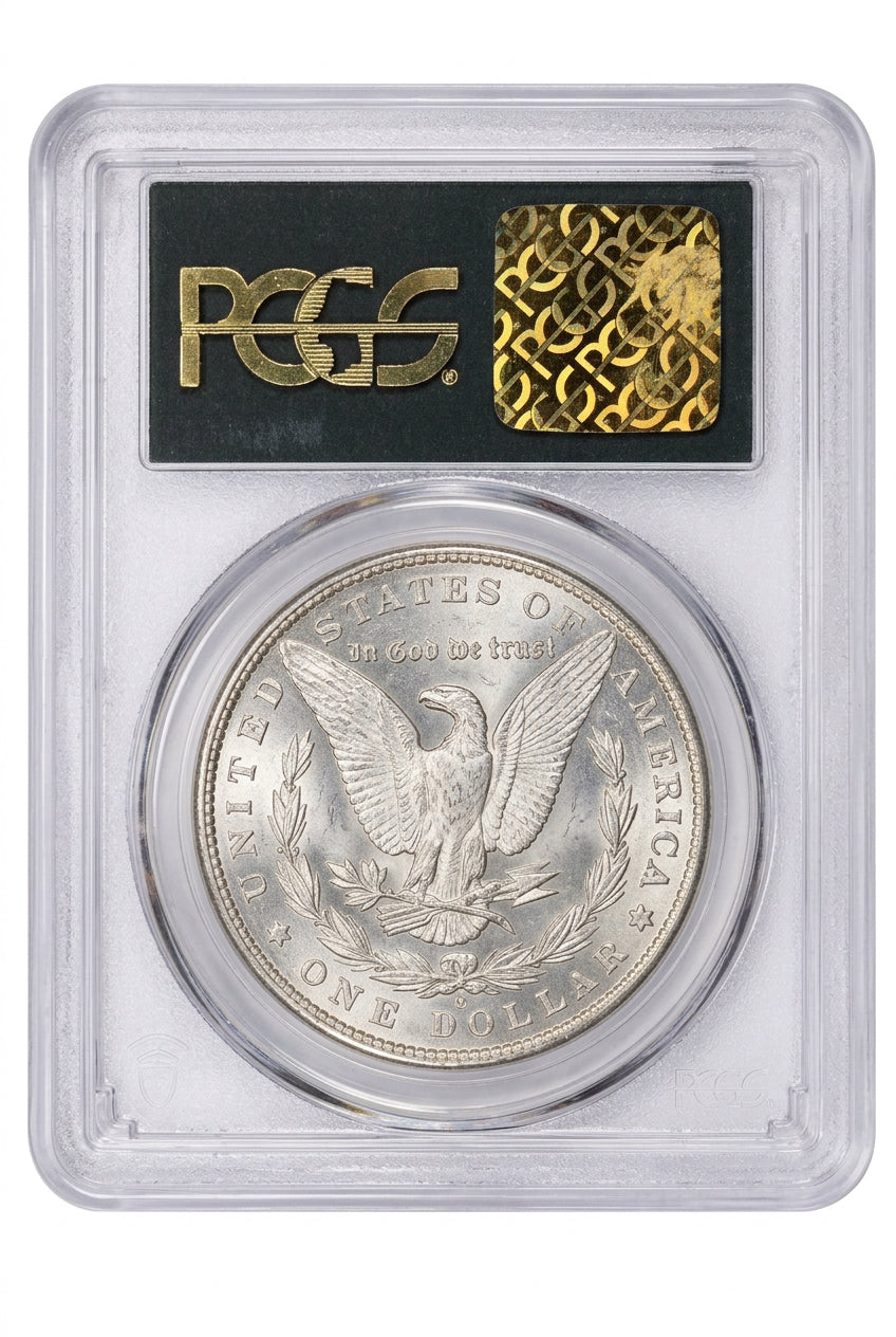 1881-S Morgan Silver Dollar – PCGS MS66