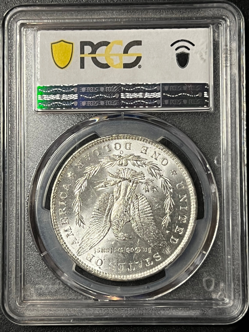 1885-O Morgan Silver Dollar — PCGS MS63