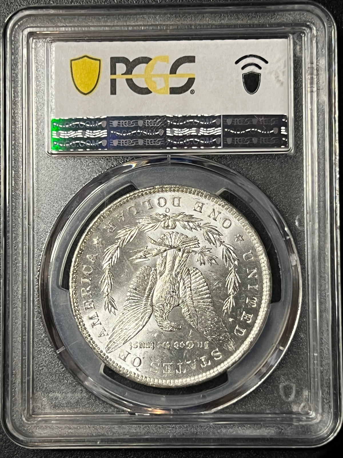 1885-O Morgan Silver Dollar — PCGS MS63