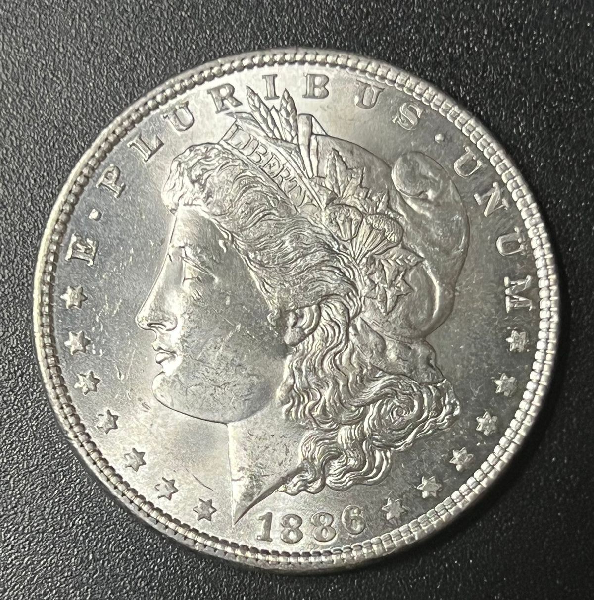 1886 Morgan Silver Dollar $1 – Philadelphia Mint