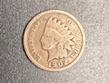 Indian Head Cent – Vintage U.S. Bronze Penny