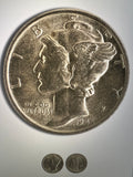 Mercury Head "Winged Liberty" Silver Dime – Brilliant Uncirculated (BU)
