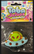 ORB Curiosities Taba-licious Holographic Series 2 — Alien UFO (Black)